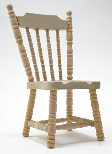 CLA08629 - Discontinued: Spindle Side Chair, Unfinished