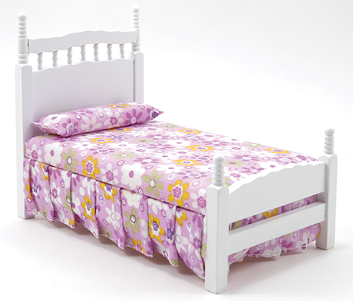 CLA10065 - Single Bed, White