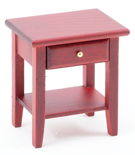 CLA10098 - Night Stand, Mahogany, NEW DESIGN