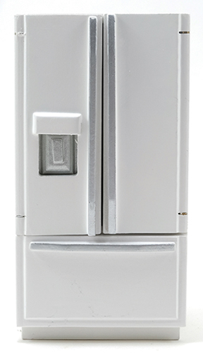 CLA10125 - Modern Refrigerator Bottom Freezer, White