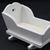 CLA10501 - Cradle, White  ()