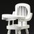 CLA10506 - High Chair, White  ()
