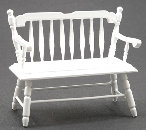 CLA10510 - Deacon Bench, White  ()