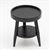 CLA12054 - Round Side Table, Black