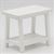 CLA12060 - Rectangular Side Table, White