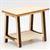 CLA12061 - Rectangular Side Table, Unfinished