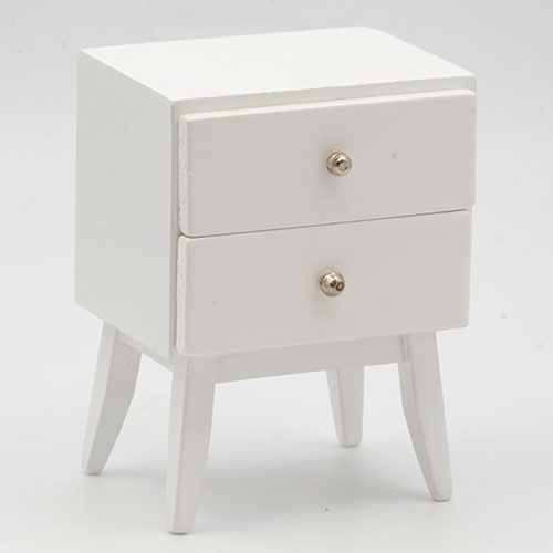 CLA12065 - 2 Drawer Stand, White