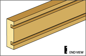 CLA71383 - Door &amp; Window Casing 3/8 X 24