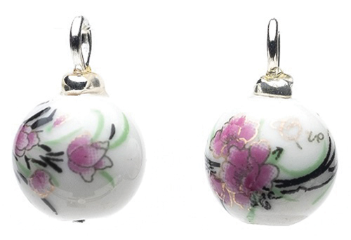 CLD2131 - Floral Ornament, Pkg. 2