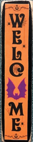 CLD922 - Porch Board - Halloween Wecome