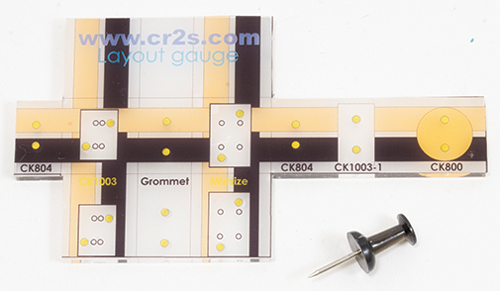 CRS712 - Plastic Layout Gauge