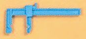 EXL55663 - Small Adjustable Plastic Clamp, 3 Inch, 2 Piece