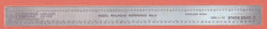 EXL55777 - Discontinued: 12 Inch Scale Model Railroad Ruler