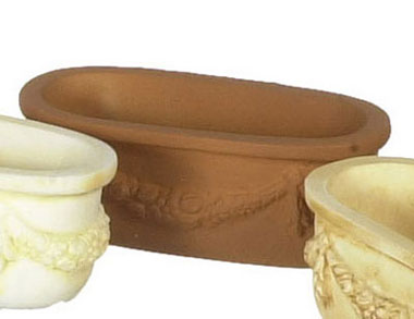 FCA1005TC - English Flower Box, Terra Cotta, 6Pcs
