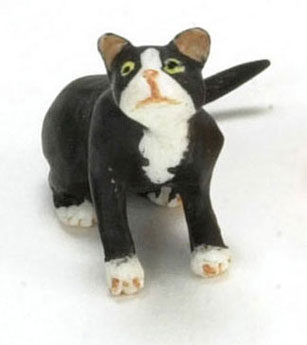 FCA2092SK - 1/2 Inch Scale Cat, Black