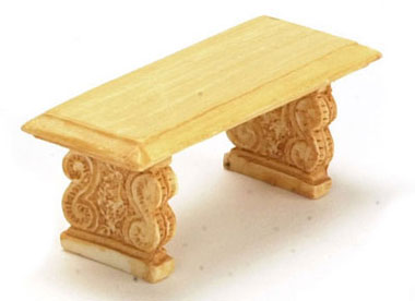 FCA2119TN - 1/2 Scale Bench, Tan, 2Pc