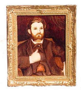 FCA3016 - Oil Painted Picture, Man