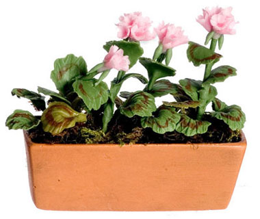 FCA3556PK - Pink Geranium In Window Box