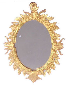 FCA3995AN - Oval Antique Mirror, Antique