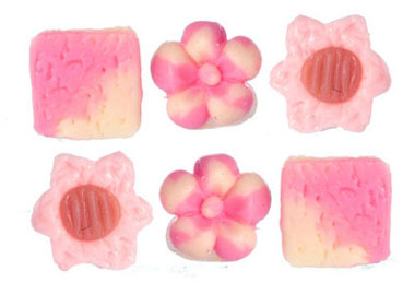 FCA4025 - Strawberry Cookies, 6 Asst