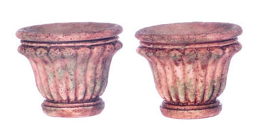 FCA4051GA - Round Planter, L, Gray Ancient, 2 Pcs
