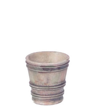 FCA4096GN - French Country Pot, M, 2Pc, Green