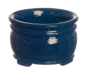 FCA4316BL - Blue Round Planter