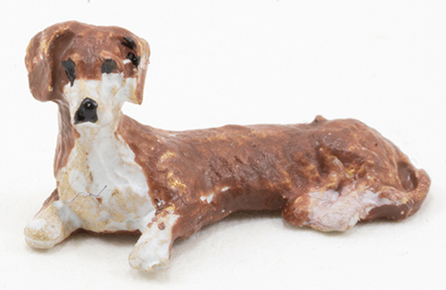 FCA4717BR - 1/4 Inch  Dachshund, Brown