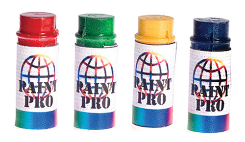 FR40114 - Pro Paint Spray Cans, 2 Assorted