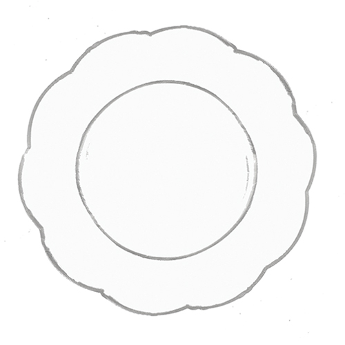 FR40265 - Dinner Plates, Clear, 12 Pieces