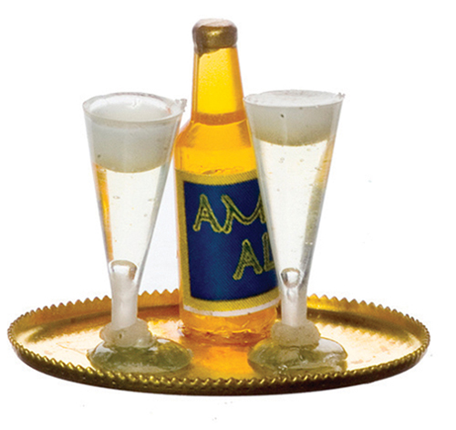 FR60013 - Beer, 2 Pilseners, Tray
