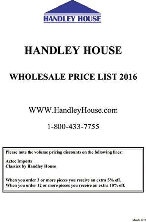 HH001 - Wholesale Price List, All Lines