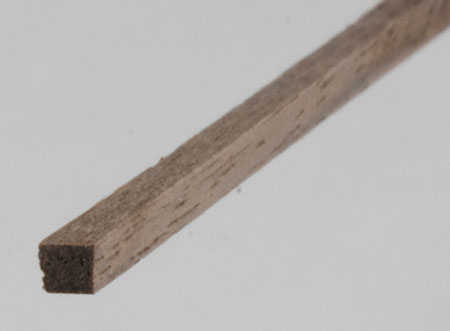 HH8432 - Walnut Stripwood: 3/32 X 3/32, 24 Inches