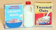 HR55068 - Cereal Set -1/2Gal Milk, 2 Cereal Boxes