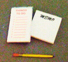 HR56118P - Memo Pd Set-Memo, Things To Do, Pencil