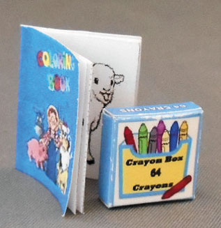 HR59801C - Farm Coloring Book with Crayons