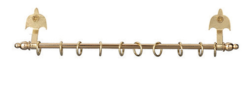 HW1151 - Expanding Curtain Rod, Gold