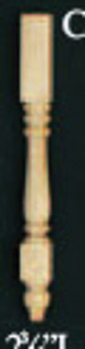 HW12012 - Spindles, 2-3/16 In Long, 4/Pk