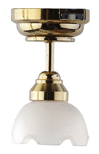 HW2312 - Led Large Frosted Tulip Ceiling Lamp