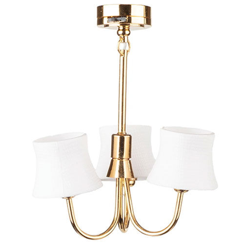 HW34045 - 3-Arm Chandelier/Battery Op