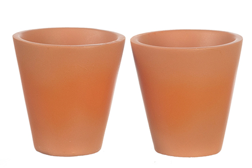HW4042 - .Resin Large Clay Pot/2Pc