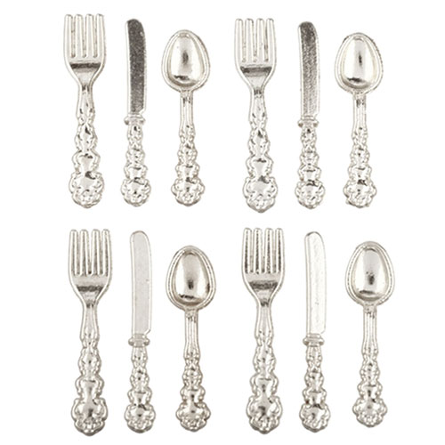 HW57100 - 12-Pc. Silver Majesty Place Se