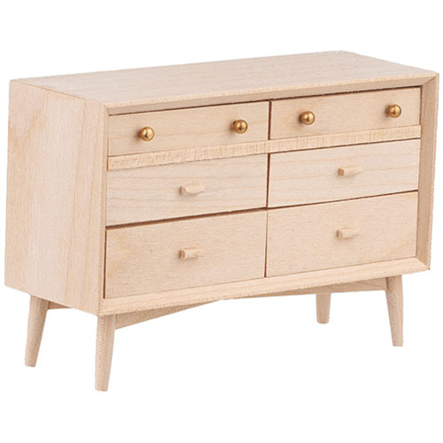 HW60836 - Retro Revival 6-Drawer Chest