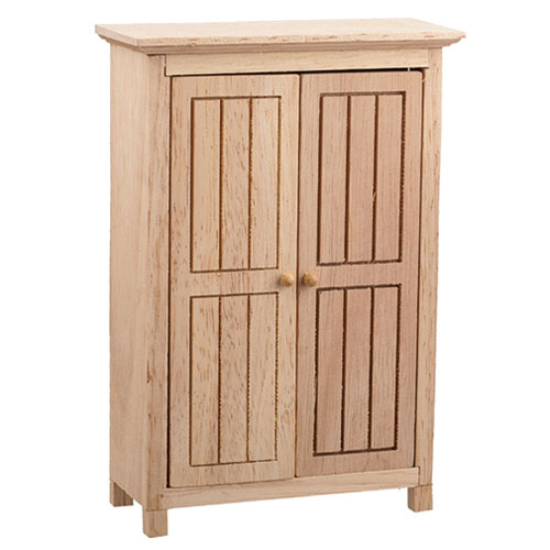 HW80687 - Unfinished Beadboard Wardrobe