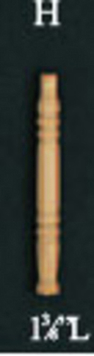 HW12017 - Discontinued: ..Spindles, 1-3/8 In Long, 6Pk