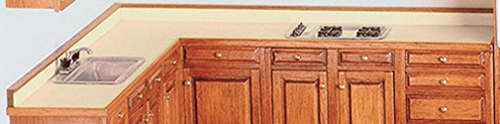 HW13420 - Counter Top &amp; Trim, White, Kit