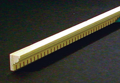 HW7008 - Discontinued: Dentil Crown Molding, 1 piece   (HW7108 is 3pc set sub)