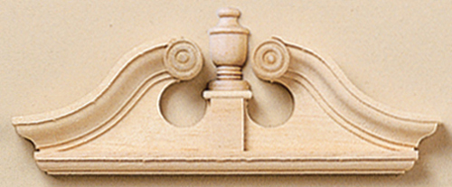 HW7173 - Discontinued: Single Deerfield Door Pediment 2Pk