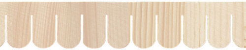 HW7405 - Fishscale Shingle Strips,12Pk