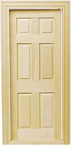 HWH6007 - 1/2 Scale: 6-Panel Door